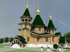 Largest wooden church in central Russia will be built in Moscow by September