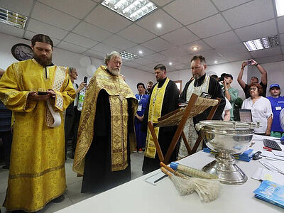В Мариуполе состоялось открытие церковного центра помощи