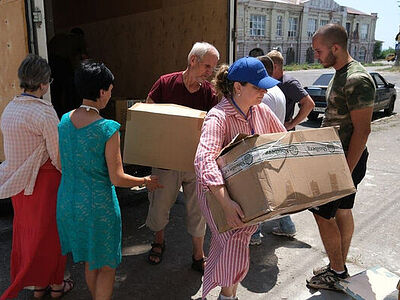 Служба «Милосердие-на-Дону» доставила помощь на Донбасс. Информационная сводка о помощи беженцам (от 16 июля 2024 года)