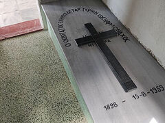 Tomb of St. Joseph the Hesychast repaired on Mt. Athos