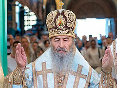 Metropolitan Onuphry’s 10th anniversary as primate of the Ukrainian Orthodox Church (+VIDEO)