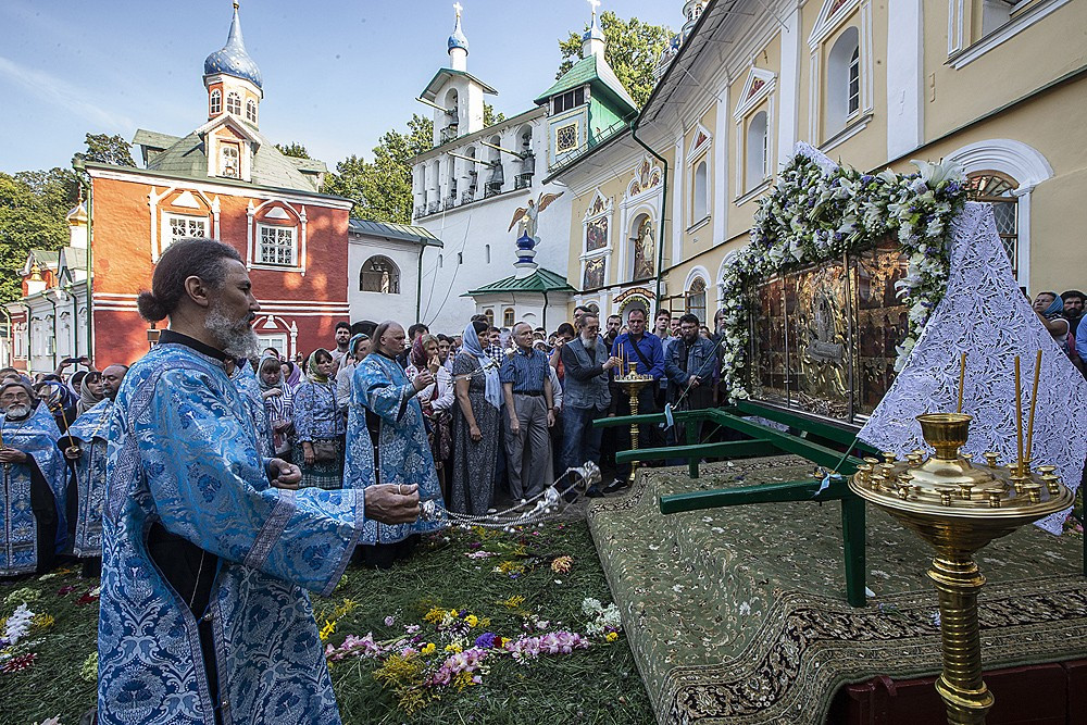 Pskov Caves Monastery, Dormition, 2019