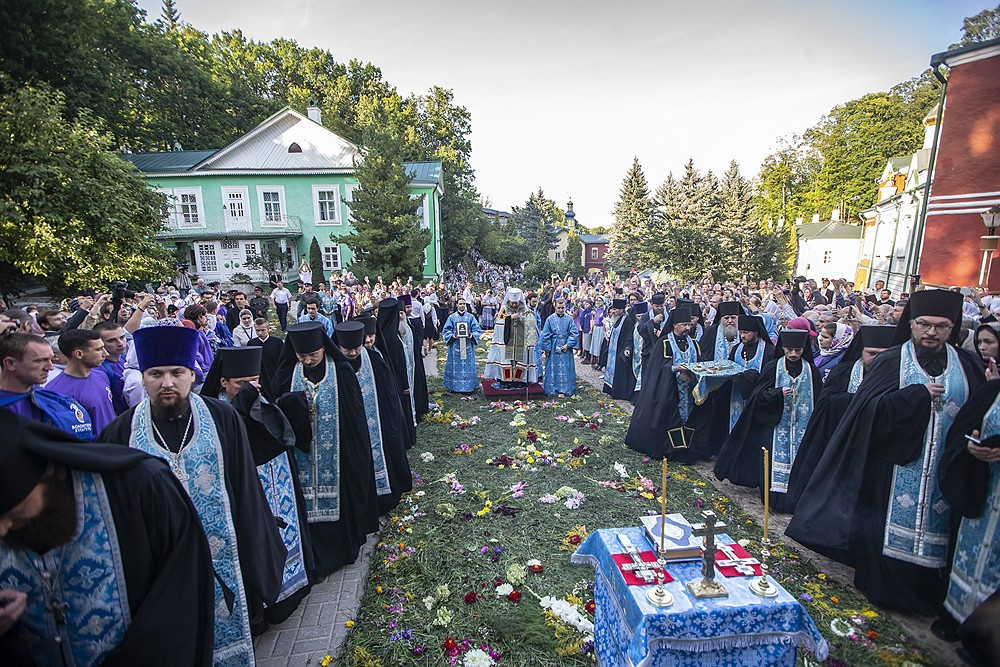 Pskov Caves Monastery, Dormition, 2019