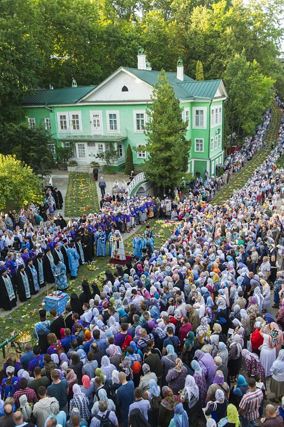 Pskov Caves Monastery, Dormition, 2019