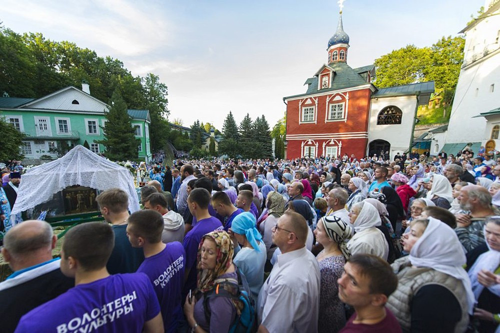 Pskov Caves Monastery, Dormition, 2019