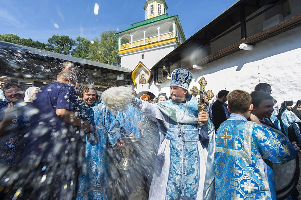 Pskov Caves Monastery, Dormition, 2019