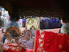 The feast of the Dormition of Our Lady the Theotokos in Gethsemane