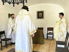 Russian bishop consecrates church in Burgundy, France