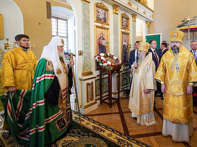 Проповедь после Литургии в Александро-Невской лавре