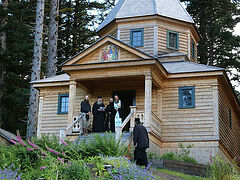 Alaska: Church at Serbian monastery on Spruce Island consecrated this summer