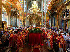 12 Ukrainian hierarchs celebrate feast of Cherkasy Diocese patron