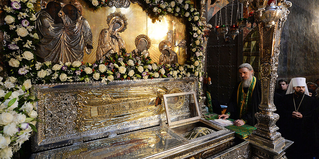 Τα άγια λείψανα του αββά Σεργίου και θαύματά του Α΄