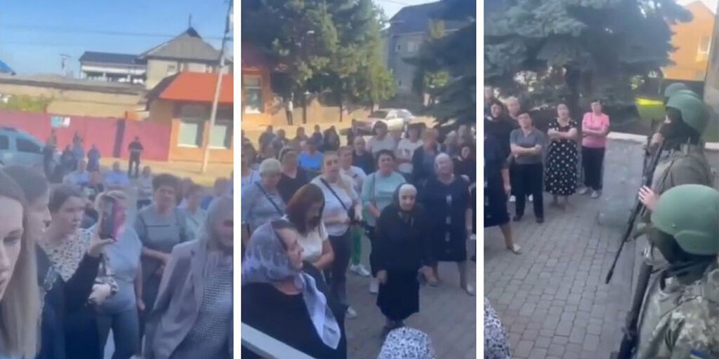 Στην Ουκρανία ενορίτες έκαναν μπλόκο σε δρόμο εξαιτίας στράτευσης ιερέων της Ουκρανικής Ορθόδοξης Εκκλησίας