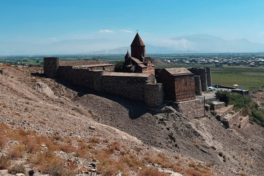 Hor Virap Monastery, built on the place of the imprisonment of St. Gregory, Enlightener of Armenia