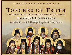 Conference on Kollyvades Father and their successors announced for early December, Arizona