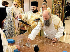 Patriarch Porfirije consecrated the renovated Cathedral of Saint Demetrius in Dalj