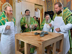 Church consecration at Optina’s St. John the Baptist Skete