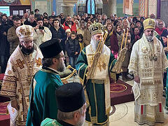 100th anniversary of Russian representation church in Belgrade
