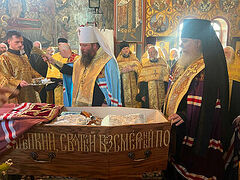 Archbishop Peter of Chicago and Mid-America is buried at Holy Trinity Monastery