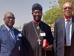 Orthodox priest in Central African Republic receives highest state award for social work