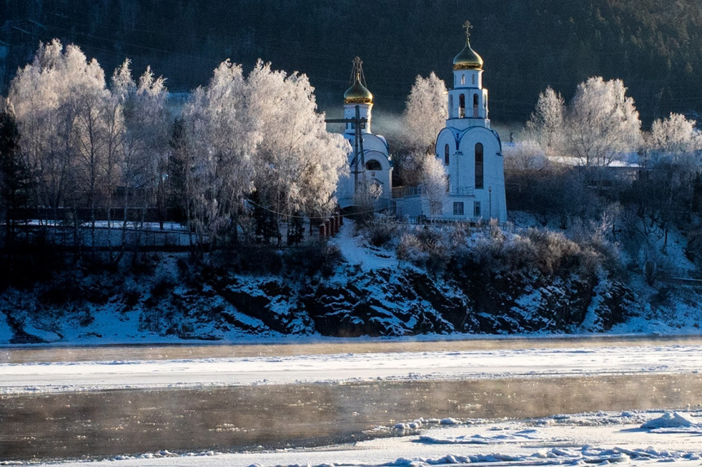 Protection Church in Ust-Mana settlement