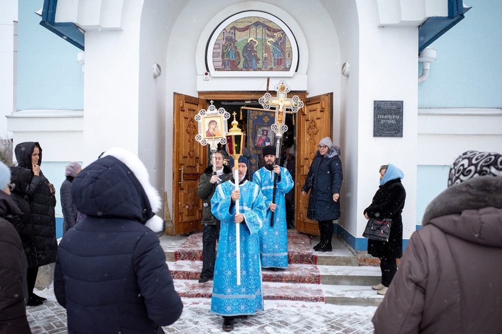 Festive procession