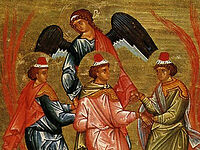 God is Among us in Our Suffering. Sunday of the Holy Forefathers