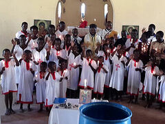 Multiple mass Baptisms celebrated in Uganda during holiday season