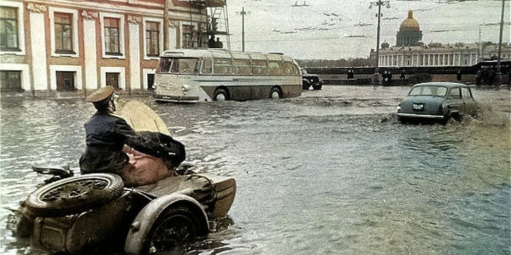 Ο Άγιος Νικόλαος και οι πλημμύρες του Λένινγκραντ