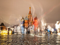 A Winter Wonderland in Moscow