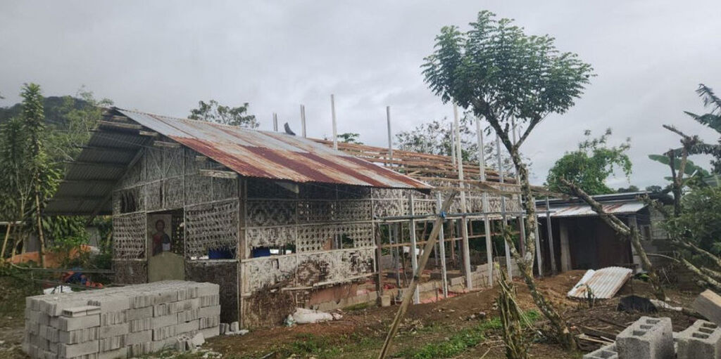 Στις Φιλιππίνες χτίζεται ναός στους πρόποδες ηφαιστείου που κοιμάται