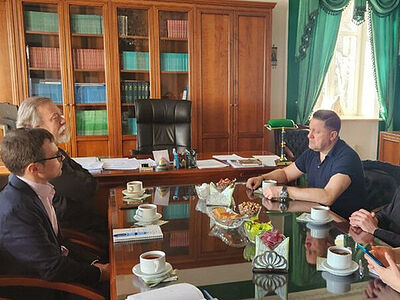 Состоялась встреча главы Синодального отдела по благотворительности и заместителя руководителя Федерального медико-биологического агентства