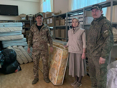 В Донецк прибыл очередной гуманитарный груз от Союза солдатских матерей Анапы