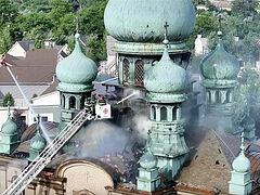 Costly restoration continues at Cleveland cathedral a year after devastating fire (+VIDEO)