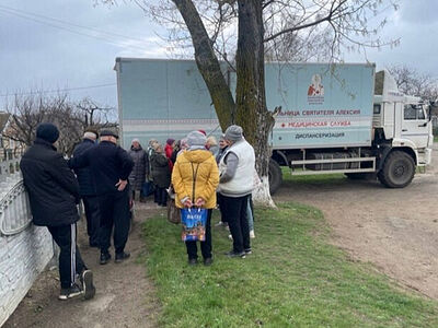 В Запорожской области начал работу мобильный госпиталь больницы святителя Алексия
