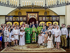 Dozens received into Orthodox Church at American parishes on Lazarus Saturday