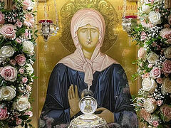 Bucharest skete receives relics of St. Matrona of Moscow—she promised to be with the abbot