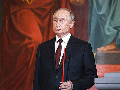 Президент Российской Федерации Владимир Путин поздравил православных христиан и всех граждан России, отмечающих Пасху Христову.