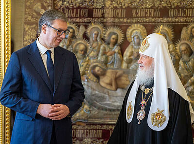 Предстоятель Русской Православной Церкви награжден высшим орденом Республики Сербия