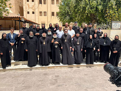 Начался паломнический визит делегации монашествующих Русской Православной Церкви в Египет