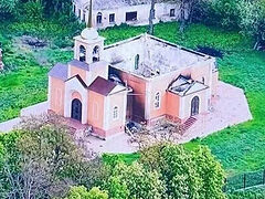 В результате атаки со стороны ВСУ сгорел Покровский храм в поселке Теткино Курской области