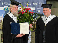 Fr. John Behr receives honorary doctorate from Romanian university