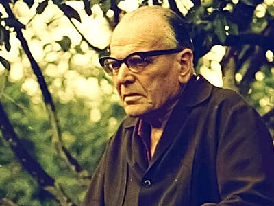 Чтобы писать, он наполнил себя жизнью до самых краев