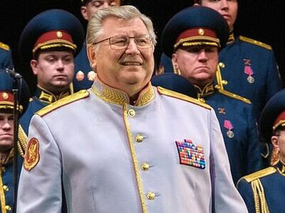 Поздравление Святейшего Патриарха Кирилла художественному руководителю Академического ансамбля песни и пляски войск национальной гвардии РФ В.П. Елисееву с 75-летием со дня рождения