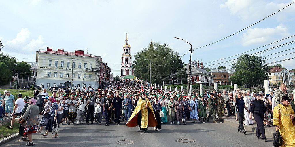ФОТОРЕПОРТАЖ. Великорецкий крестный ход 2025 года / Православие.Ru