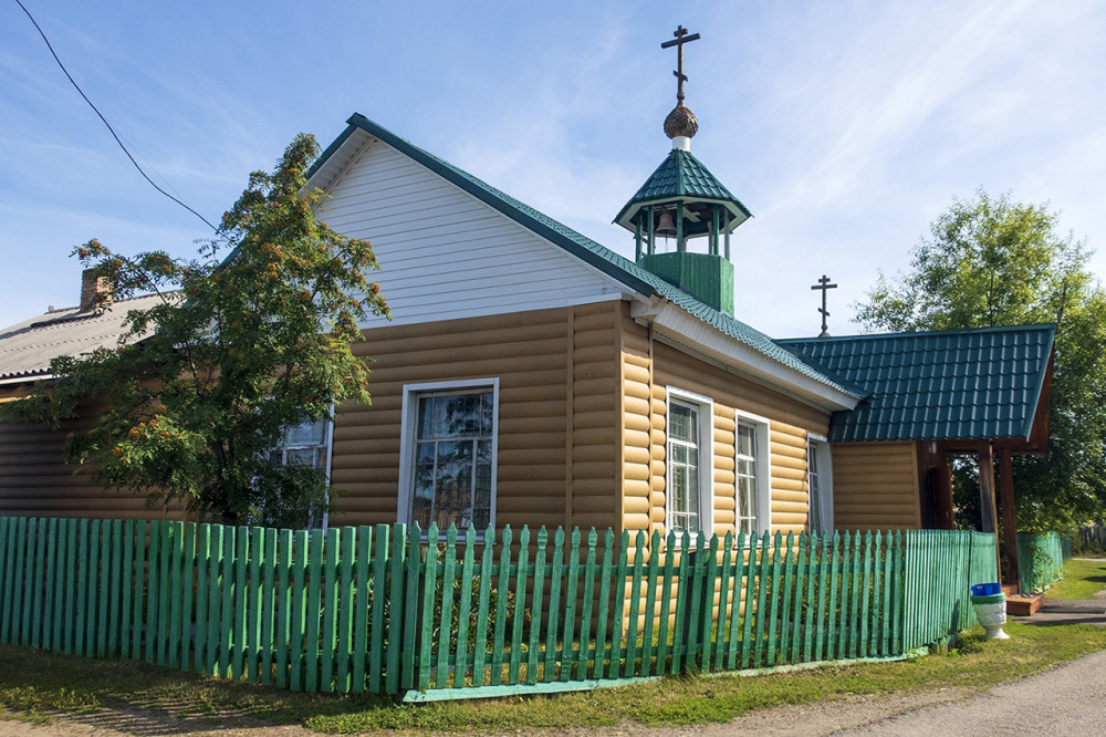 Свято-Троицкий храм в селе Казачинское