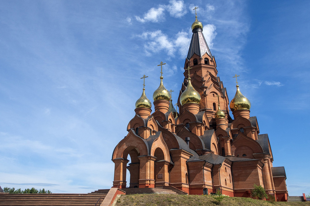 Крестовоздвиженский кафедральный собор в Лесосибирске