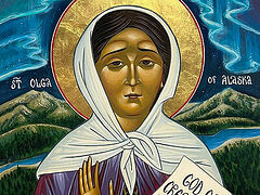 Service texts for St. Olga of Alaska published ahead of glorification