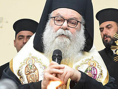 Patriarch John of Antioch leads prayers at Damascus church hit by terror attack (+VIDEOS)