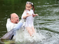 Mass Baptisms in Belarus and Australia
